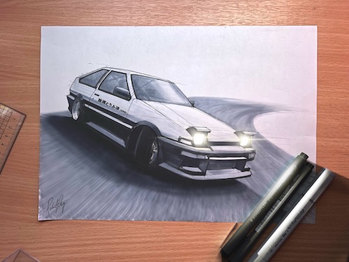 AE86 Sketch.